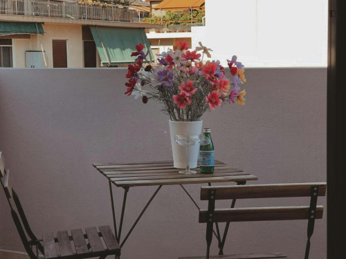 Modern Studio with a balcony close to Goudi Metropolitan Park