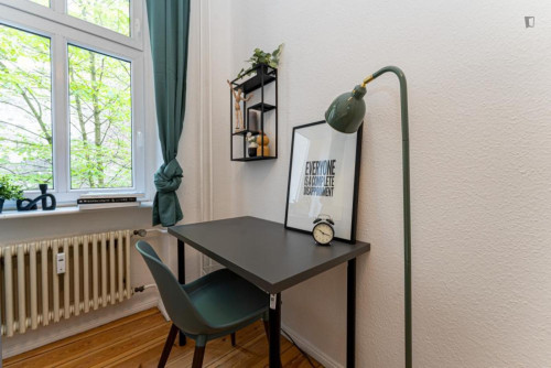 Modern single bedroom in Kreuzberg