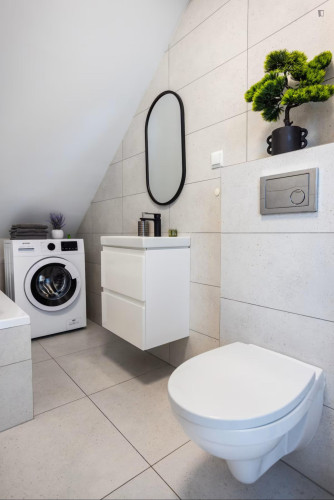 Very cool 1-bedroom apartment in Olsza - Gallery - 8