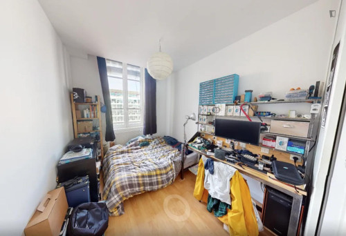 Snug double bedroom in Perrache - Charlemagne