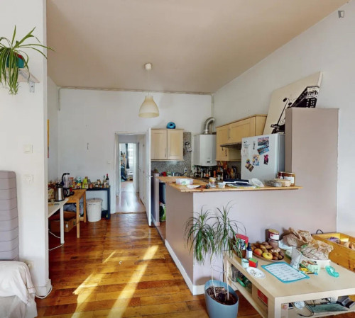 Snug double bedroom in Perrache - Charlemagne