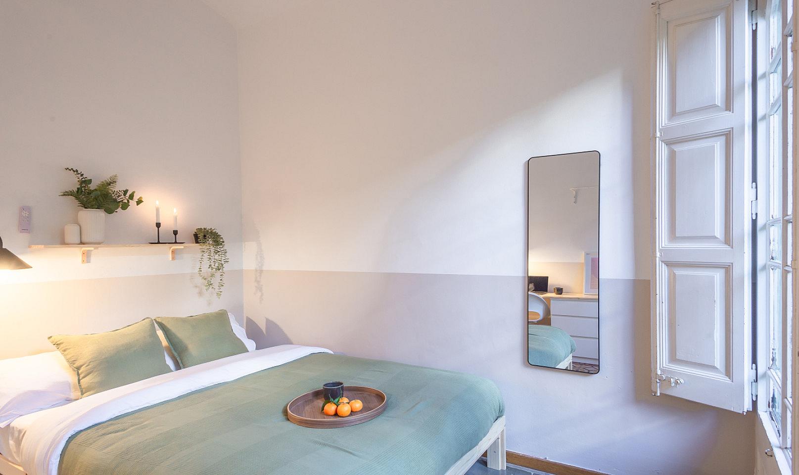 Spacious Double Room With Balcony  -  Modernist Coliving Retreat with Stylish Comfort in Authentic Sant Andreu  - Gallery -  20