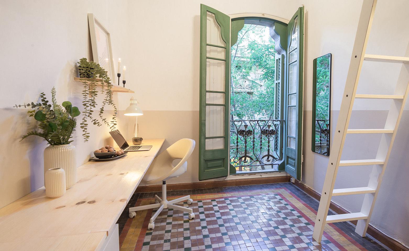  Cozy Double Room  -  Modernist Coliving Retreat with Stylish Comfort in Authentic Sant Andreu  - Gallery -  7