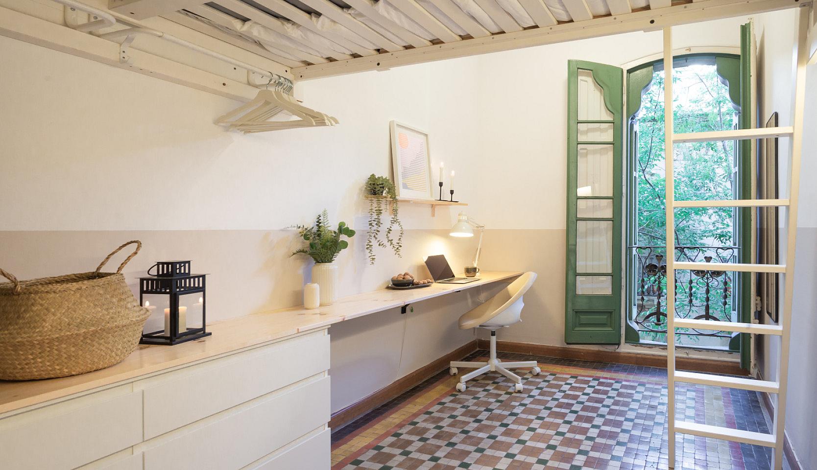  Cozy Double Room  -  Modernist Coliving Retreat with Stylish Comfort in Authentic Sant Andreu  - Gallery -  8