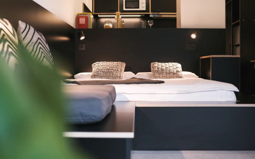 Fully-furnished design apartment, private kitchen, gym, laundry room in Düsseldorf Neuss - Gallery - 12