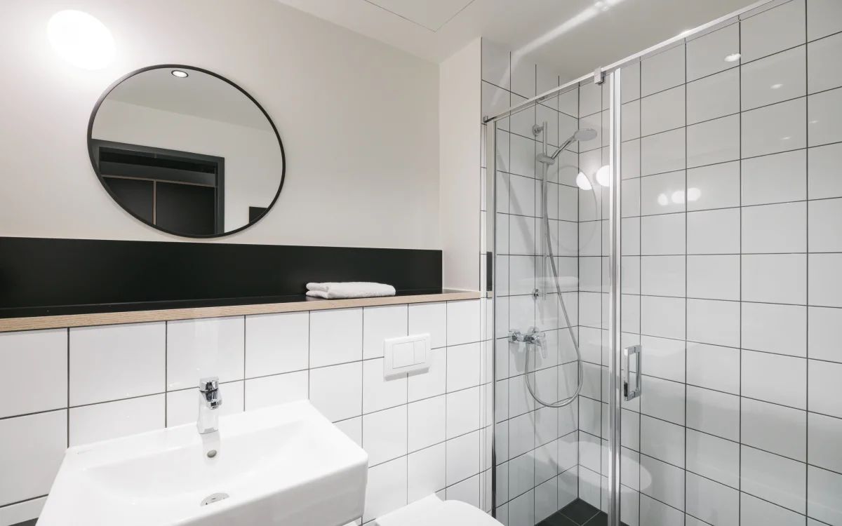 Fully-Furnished Design Apartment, Private Kitchen, Gym, Laundry Room In Düsseldorf Neuss - 15