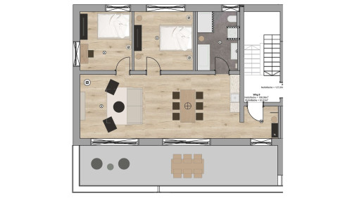 dreamcation Apartments Straubing - Penthouse small - Gallery - 14