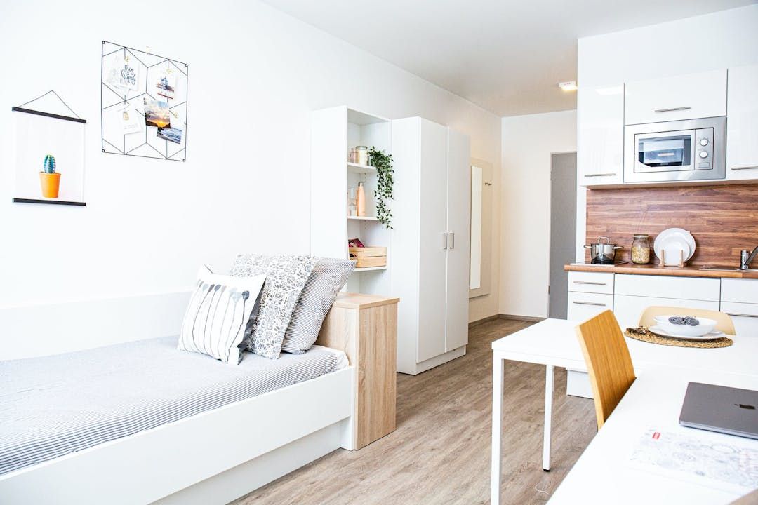 All inklusive Wohnen, Einzimmer Wohnung