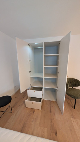 Fully furnished and newly renovated 1-room flat (Neckarsulm-Obereisesheim)