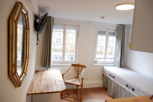 Centrally Located, Newly Renovated Studio Apartment in a Classic Tübingen Old Building
