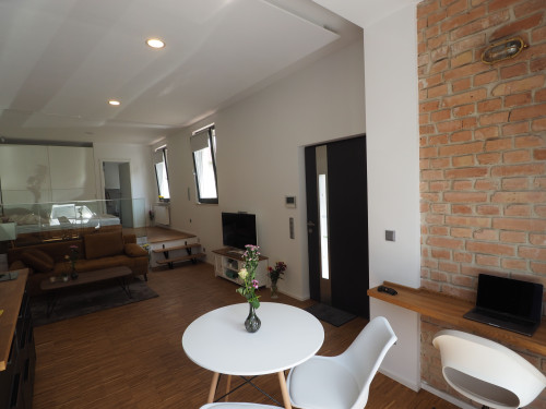 Furnished premium 2-room loft apartment in Heilbronn centrally located!