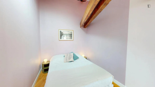 Lovely double bedroom near Auber station