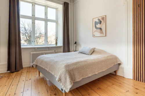 Cool single bedroom in nice shared flat in Indre By
