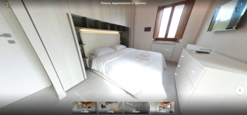 1-bedroom apartment, with outdoor area