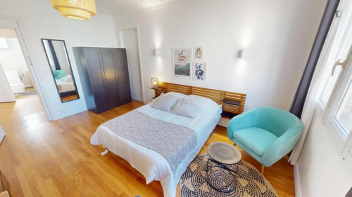 Pleasant double bedroom in the 14th Arrondissement