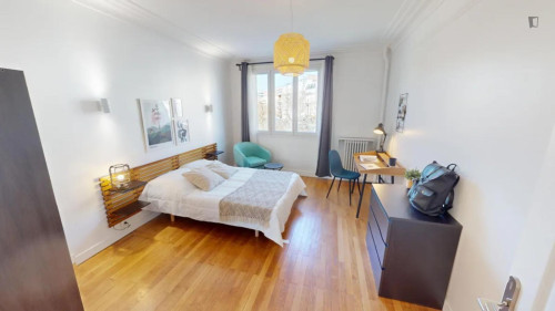 Pleasant double bedroom in the 14th Arrondissement