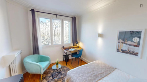 Lovely double bedroom in the 14th Arrondissement