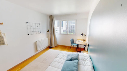 Alluring double bedroom near La Defense station