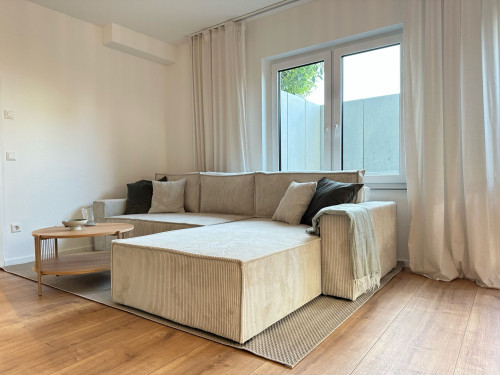 Modern & quiet basement apartment – 5 min to Karlsruhe Fair