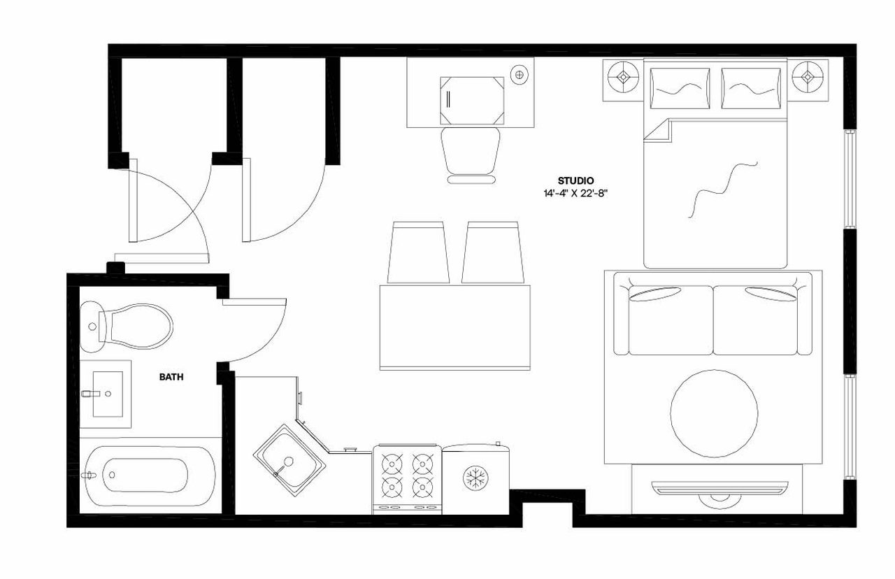 #1287: Chelsea - Studio (Full) - #1287: Chelsea - Gallery - 10