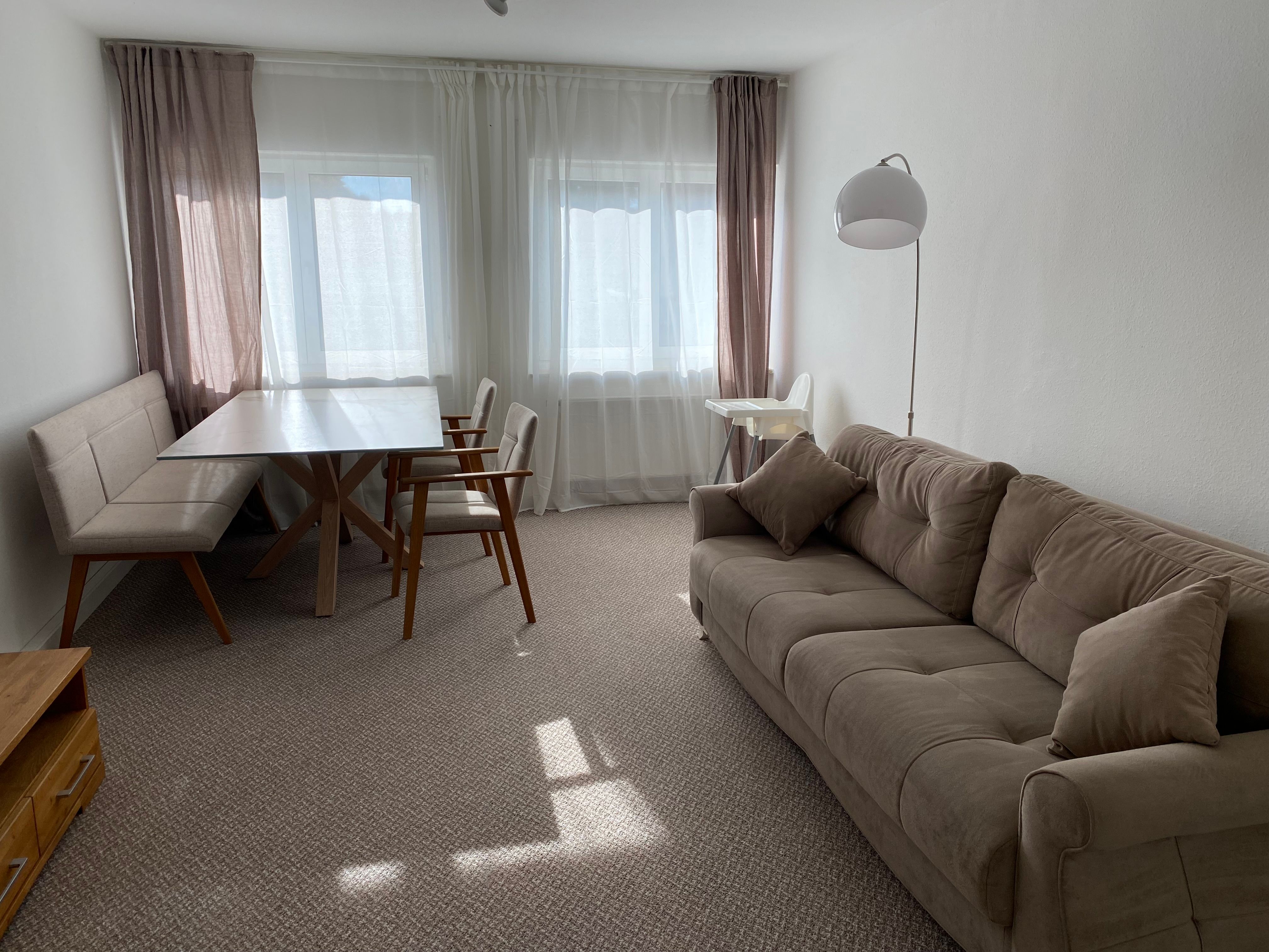 Bright 3-Room Apartment With WLAN And Parking Space In Feucht - 9