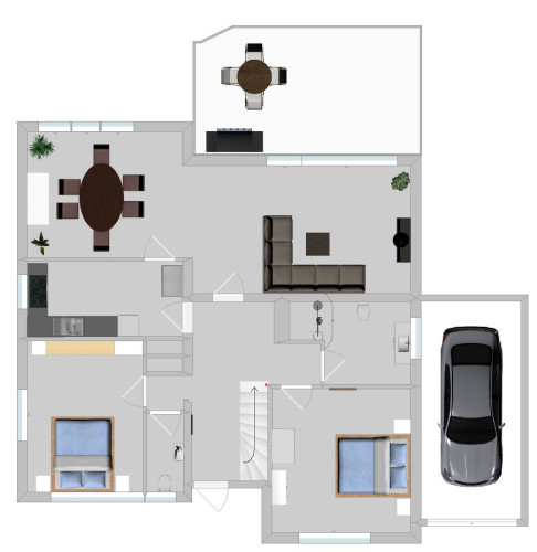 Detached single-family home for exclusive use in a green location near Cologne - maximum privacy