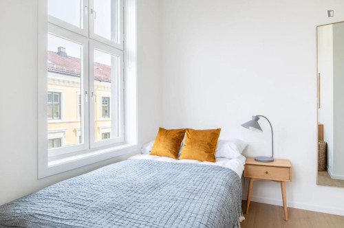 Wonderful single bedroom near Sofienberg Park