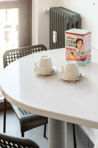 Welcoming 1 bedroom apartment near Sondrio metro station