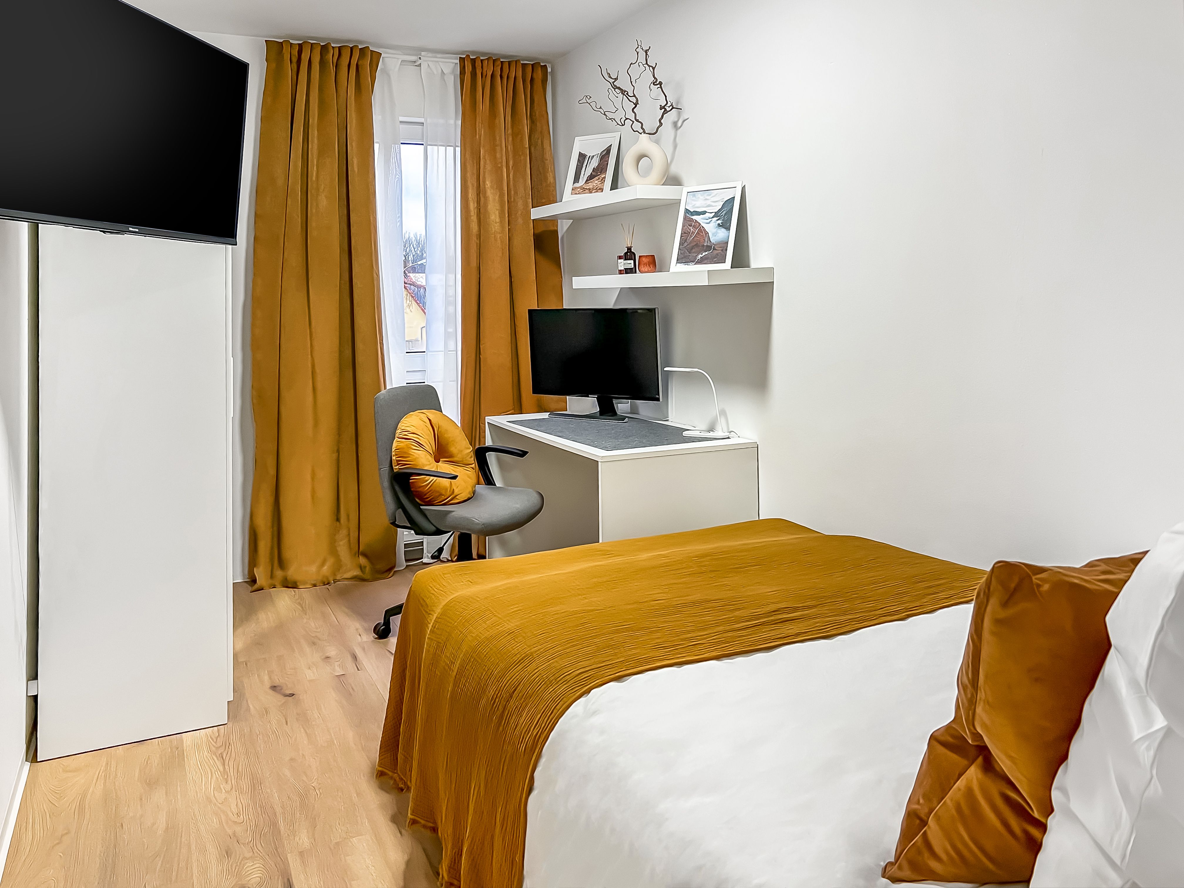 Modern Studio Apartment In Stein/Nuremberg - Workspace, Kitchen, WLAN, Fully Equipped, SELF-CHECKIN, - 9
