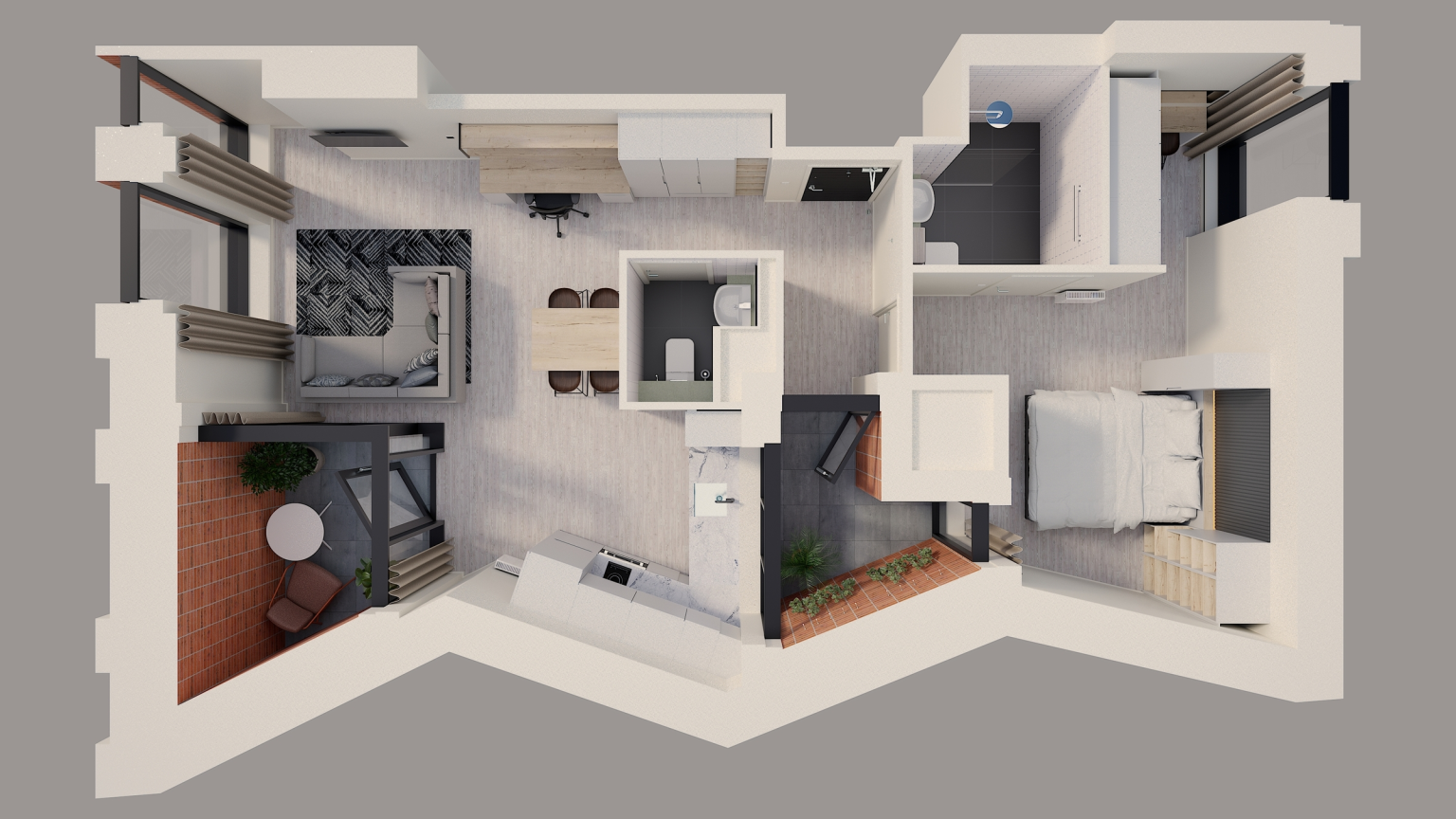 One Bedroom - Gough Street - Gallery - 2