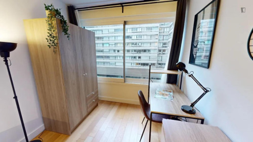 Double bedroom near Parc Georges-Brassens