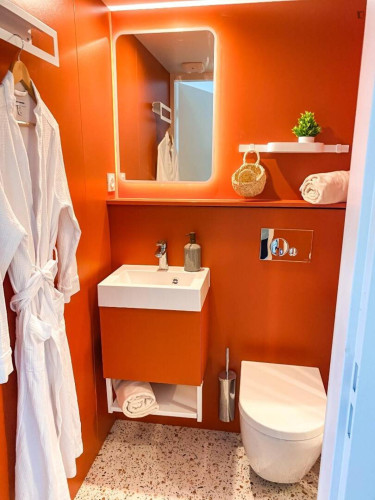 Comfy and elegant private single bedroom in Archamps