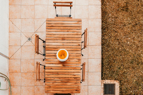 Welcoming 2 Bedroom House with outside area close to Alagoa Beach