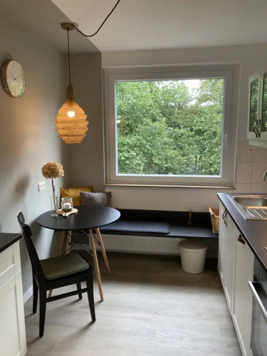 Freshly renovated and furnished 3-room flat with balcony and car parking space  - Gallery -  5