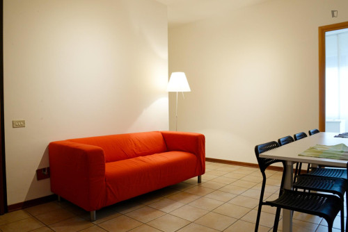 Bed in neat twin bedroom in Bicocca  - Gallery -  5