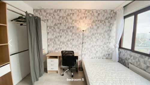 Beautiful private Room 5 min walk to metro line 8