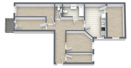 Zimmer in der Revaler Straße 8