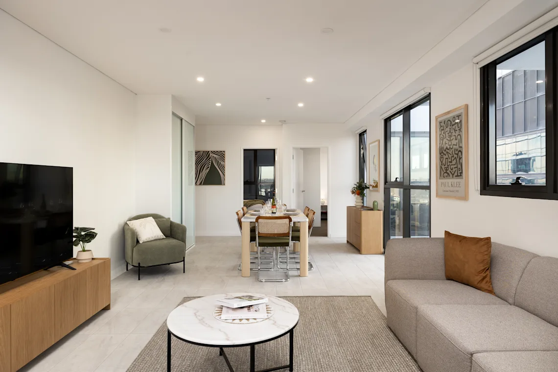  Furnished 3 Bedrooms 2 Bathrooms  -  UKO Parramatta Central  - Gallery -  4