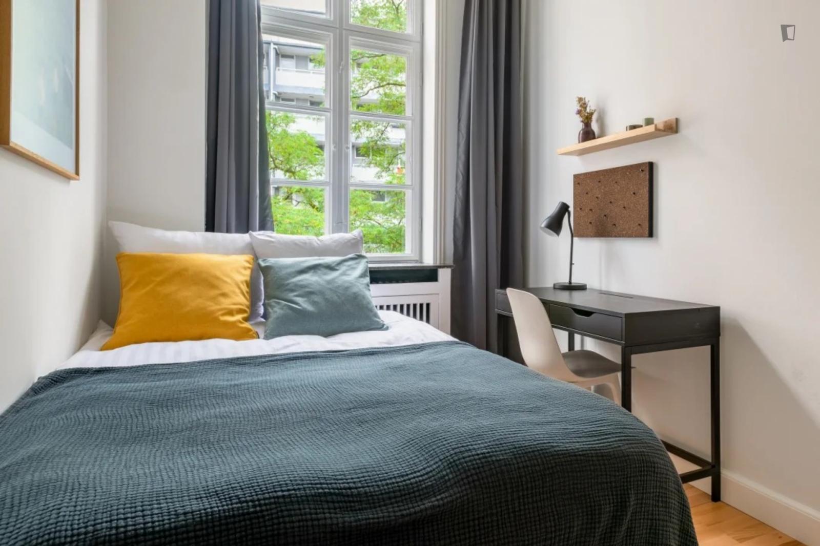  Pleasant Single Bedroom In Shared Flat Near The Vesterport Train Station  -  Pleasant single bedroom in shared flat near the Vesterport train station  - Gallery -  1