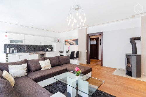 Fashionable and cute apartment