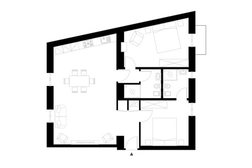 Elegante trilocale adiacente a Pasteur
