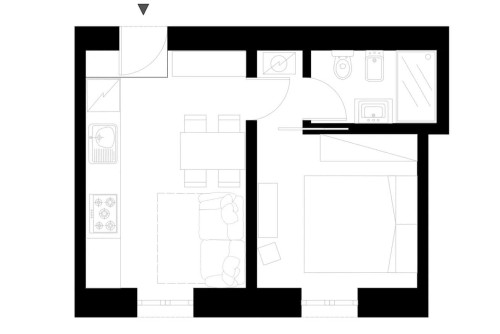 Grazioso bilocale in zona Corso Indipendenza