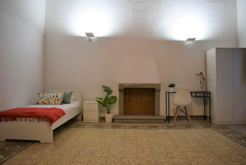 Luminosa e spaziosa stanza singola