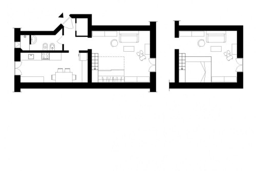 Elegante loft in un bellissimo palazzo d'epoca