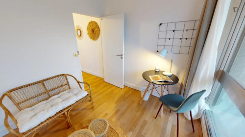 Neat double bedroom near Pont de Sèvres metro