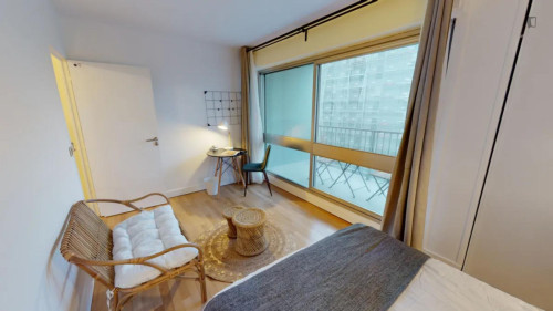 Neat double bedroom near Pont de Sèvres metro