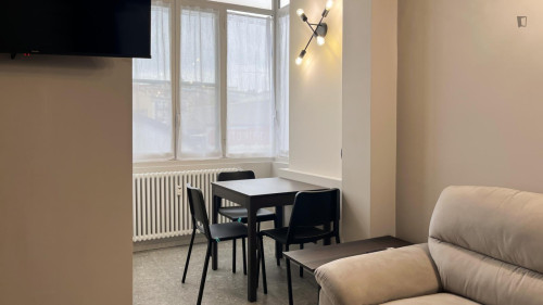 Appealing 1-bedroom apartment near Loreto Metro Station