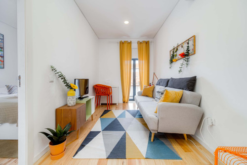 Fully equiped apartment, with 1 bedroom, placed in Bonfim