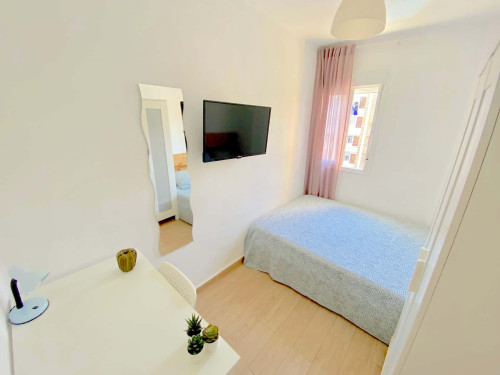 Sunny room near CENTER with A/C in apart., double bed, TV 32", lock door. WIFI incl. - Gallery - 2