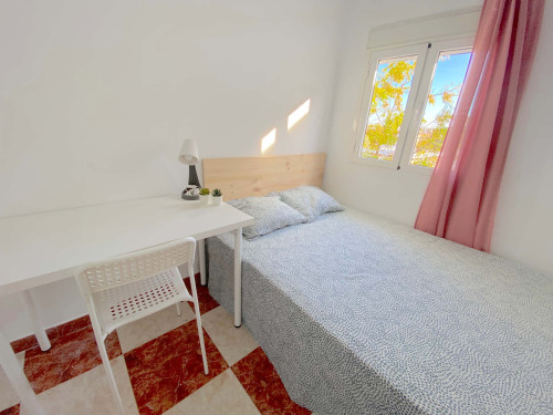 Sunny room near CENTER with A/C in apart., double bed, TV 32", lock door. WIFI and water incl. - Gallery - 2